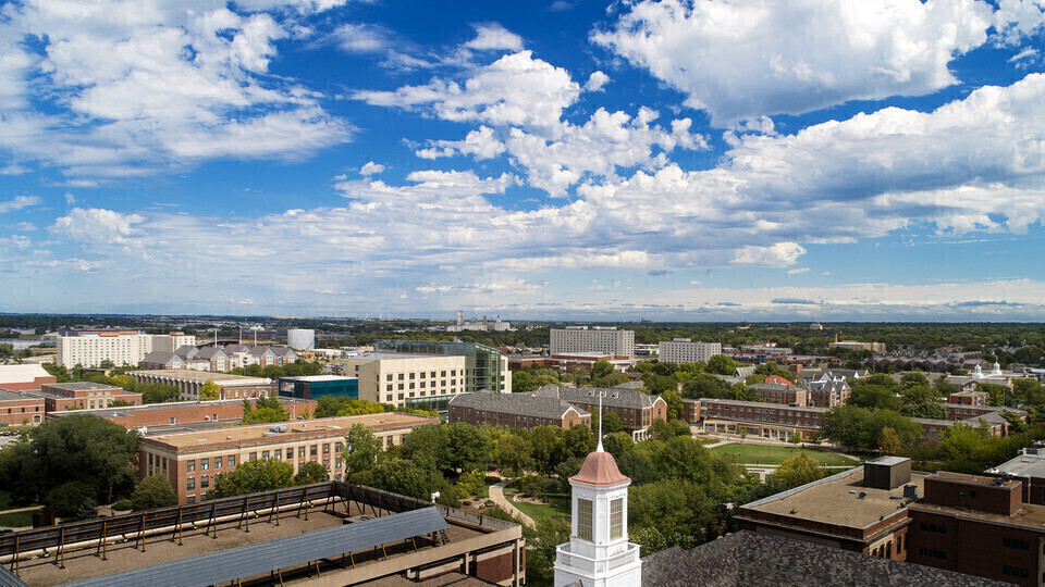 UNL Campus Aerial View